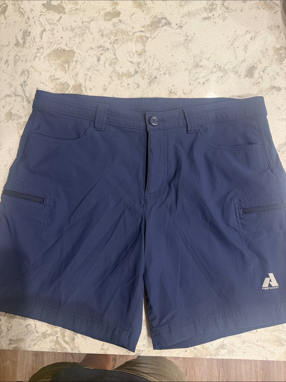 Eddie Bauer Navy Athletic Performance Shorts